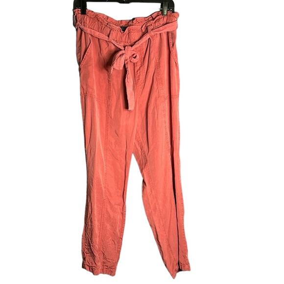 Social Standard by Sanctuary Red Baggy Paperbag Pants Size XL - Picture 1 of 9